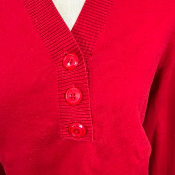 Jones New York V-Neck Sweater - Picture 2 of 6